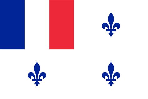 Flag Of Quebec As A French Colony Vexillology