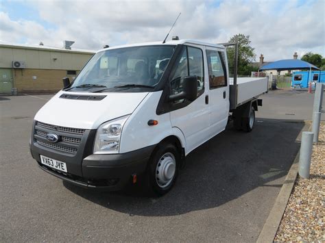 Used 2013 Ford Transit T350 Lwb Double Cab Tipper 22 Tipper Manual