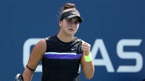 u s open 2019 bianca andreescu serving notice that she isn t done rising in the ranks