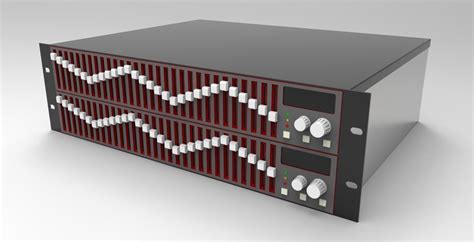 3d Model Graphic Equalizer 2 Channel Cgtrader