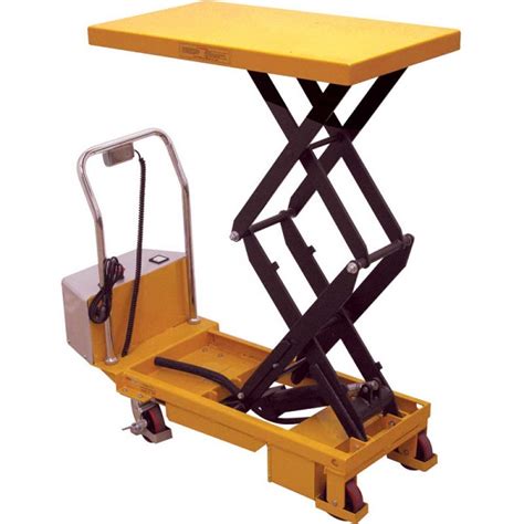 770 Lb Electric Double Scissor Lift Table 20 X 35 With