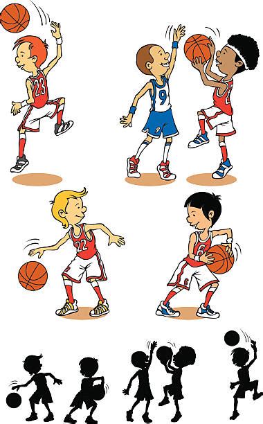 Royalty Free Youth Basketball Clip Art Vector Images