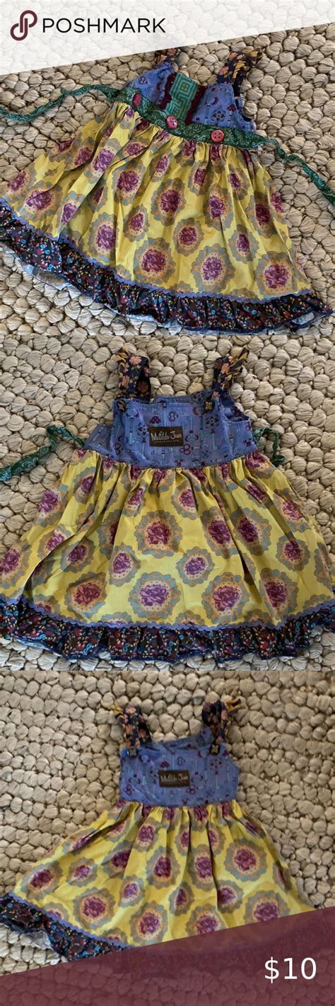 Excellent Condition Matilda Jane Paint By Numbers Dress Matilda Jane