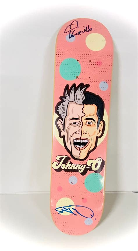 Collider Giveaway Jackass Skateboard Signed By Johnny Knoxville And
