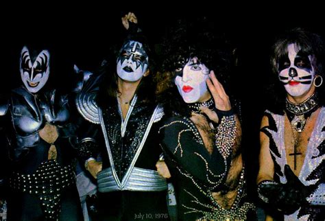 Kiss ~july 10 1976 Summer Destroyer Tour Paul Stanley Photo