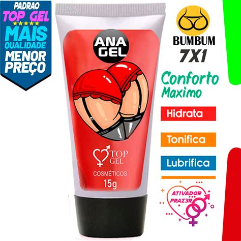 Ana Gel Sexy Anal Lubrificante Intimo Sex Shop Creme Produtos Eróticos