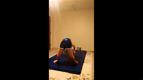 How To Do Headstandhandstand In Gymnastics Youtube
