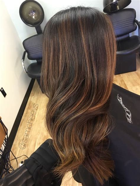 If you want your curly hair to look more creative, such highlights are what you really need. Soft blended honey golden sun kissed balayage highlights ...