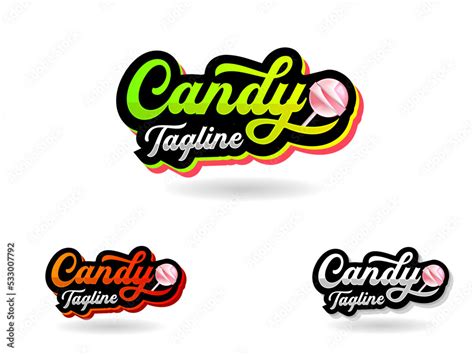 Candy Shop Logo Design Candy Logo Chocolate Logo Kids Chocolate