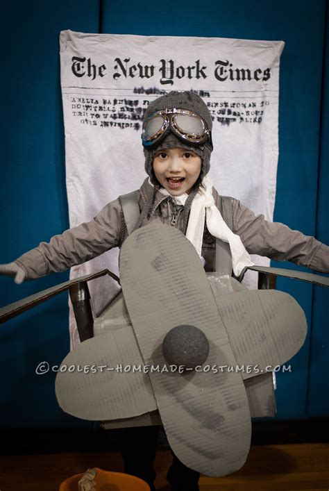 Diyameliaearhartcostumewithatwist Amelia Earhart Costume Easy