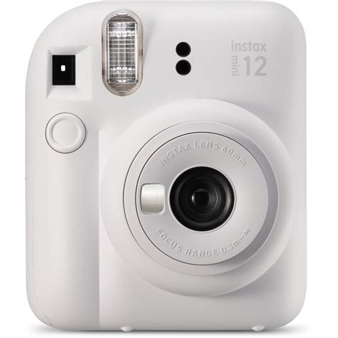 Fujifilm Instax Mini 12 Instant Camera Clay White Big W