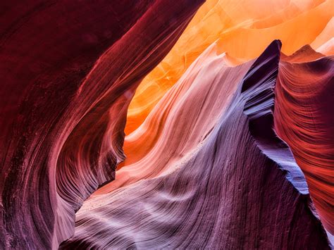 The majestic steep slopes of Antelope Canyon, Arizona - Unusual Places