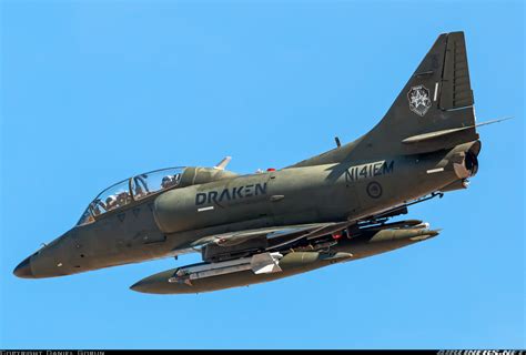 Mcdonnell Douglas Ta 4k Skyhawk Draken International Aviation Photo
