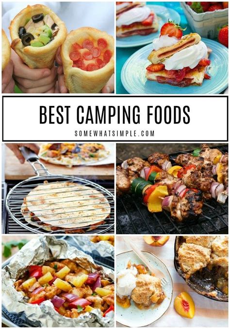 Best Camping Food Ideas Best Camping Meals Camping Food Easy