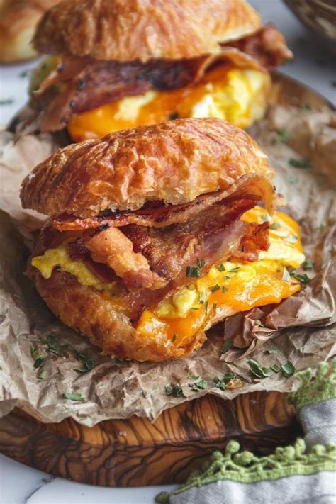 Bacon And Cheese Croissant Tailgatting Dips