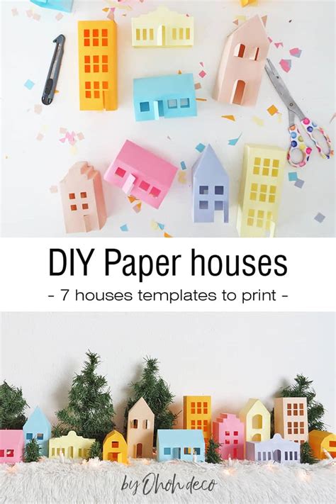 Easy To Make 3d Paper House