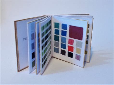 Fabric Sampleswatch Book Zenas Miniatures