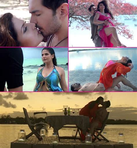 aksar 2 song jaana ve zareen khan gets all hot n heavy with abhinav shukla in this romantic