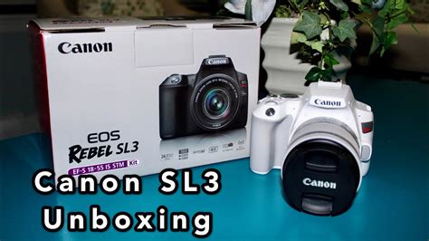 Canon Sl3 250d Video Test And Unboxing Youtube