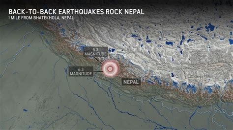 Back To Back Earthquakes Rock Northwestern Nepal Injuring 17