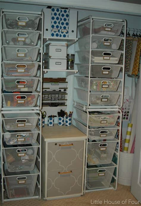 The Craft Closet Is Complete Craft Closet Organization Craft Room