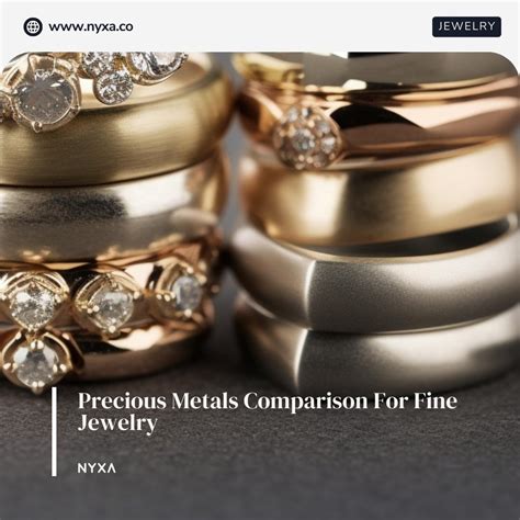 Choosing Precious Metals For Fine Jewelry A Comprehensive Guide Nyxa