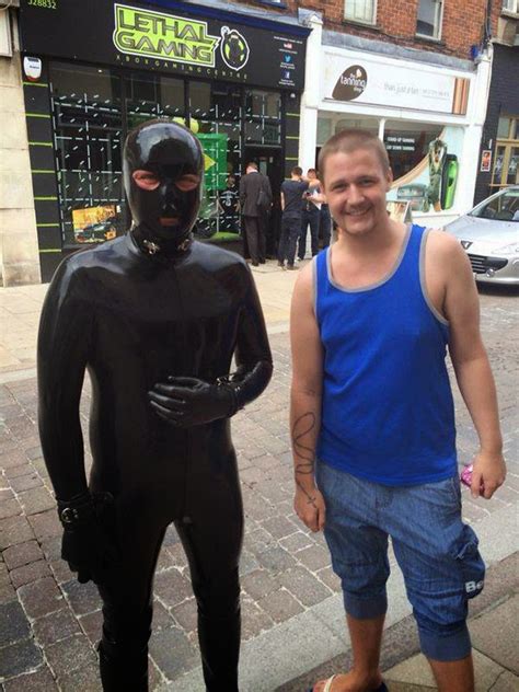 I Dont Go Around To Scare People Its All For Charity The Gimp Man Of