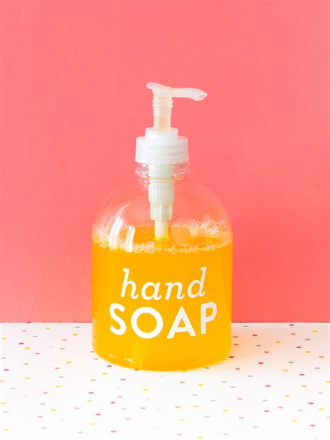 Diy Liquid Hand Soap Sarah Hearts