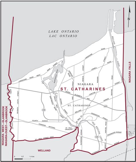 St Catharines Maps Corner Elections Canada Online