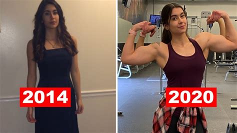 Beautiful Muscle Girl Transformation Jessica Guinan Then And Now