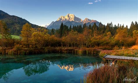 Zelenci springs is a nature reserve near the town of kranjska gora, in the far northwestern corner of slovenia. Zelenci Lake, Slovenia