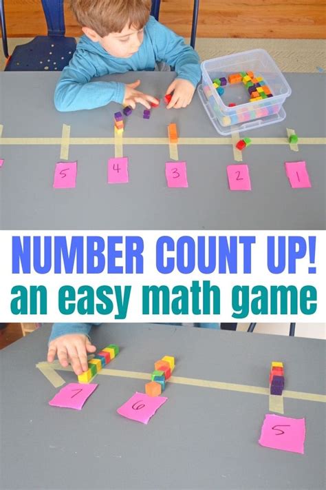 Count Up An Easy Math Game For Preschoolers Days With Grey