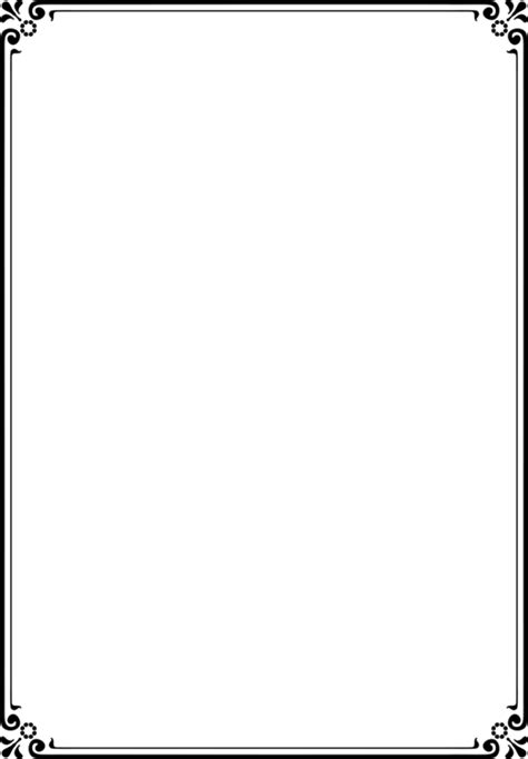 Download Transparent Standard Paper Size Picture Frames Thumbnail Angle png image