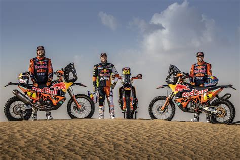 Red Bull Ktm Factory Racing Fully Focused On Dakar Preparations