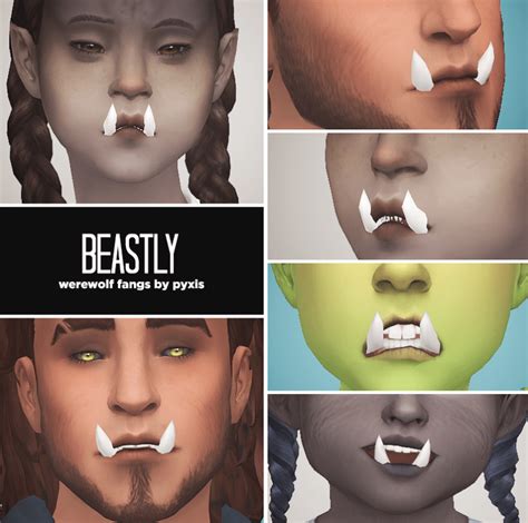 Best Of Sims 4 Orc Teeth Cc And Mods — Snootysims