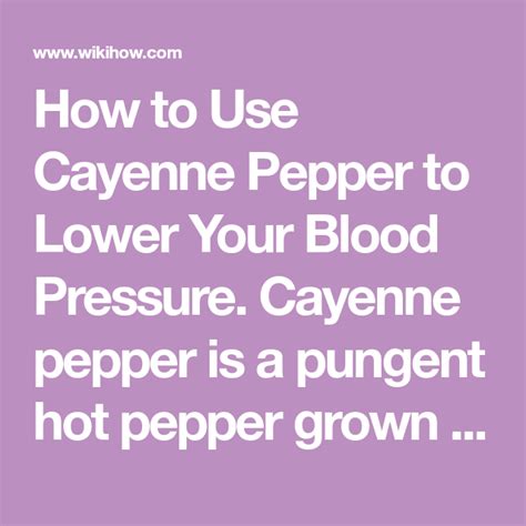 Use Cayenne Pepper To Lower Your Blood Pressure Stuffed Peppers