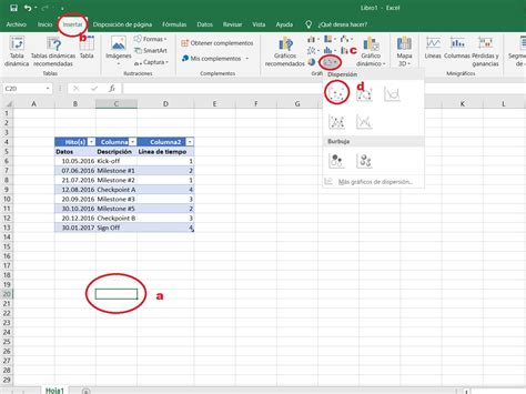 Como Crear Una Linea De Tiempo En Excel Microsoft Excel Point And