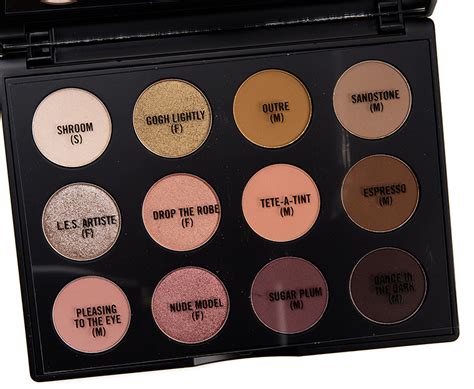 Mac Nude Model Art Library Palette Review And Swatches
