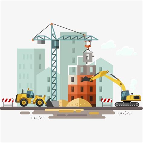 Construction Site Construction Clipart Building Construction Png And