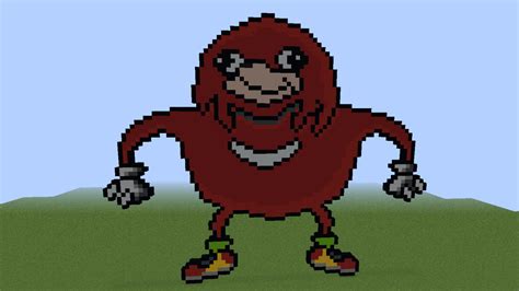 Ugandan Knuckles Minecraft Project