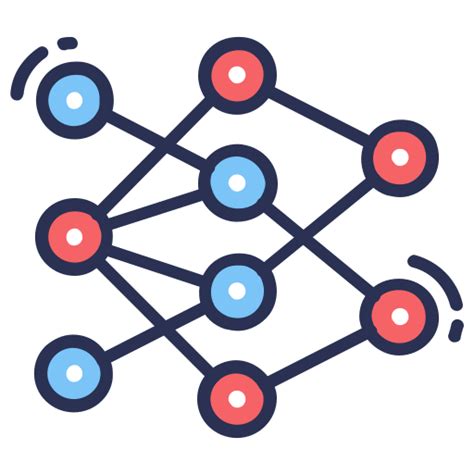 Neural Network Free Networking Icons