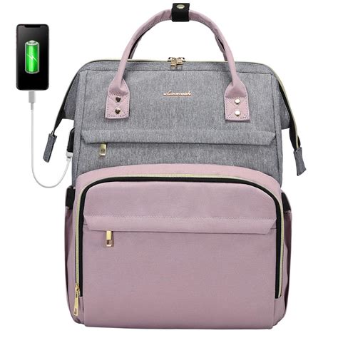 Lovevook Laptop Bag For Women Contrasting Colors Fits 15617 Inch Lovevook