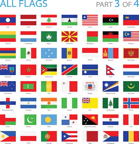 World Flags Clip Art Vector Images And Illustrations Istock