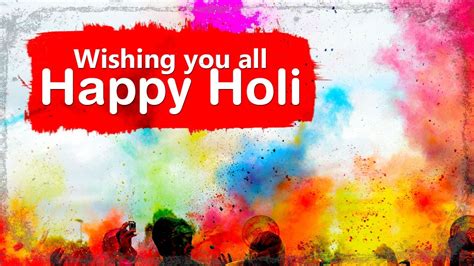 Happy Holi Greetings Happy Holi Wish Message Video Whatsapp Video