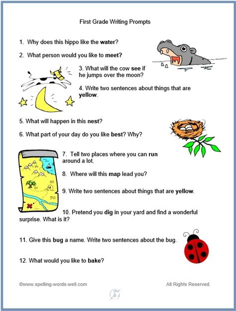 Writing Prompts For Kids To Spur Great Writing