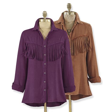 Mojave Fringed Shirt Cowgirl Delight Fringe Shirt Clothes Western Wear