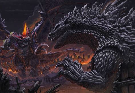 Legends collide in godzilla vs. Kaiju Wallpapers - Wallpaper Cave