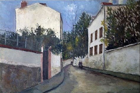 Street In Sannois Maurice Utrillo