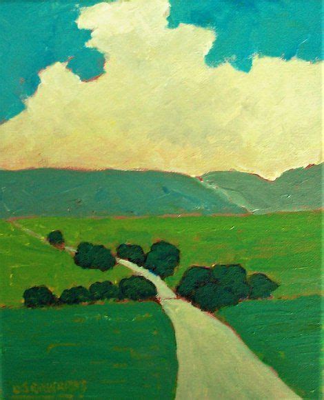 Green Valley Road 2020 Acrylic Painting By David J Edwards In 2020