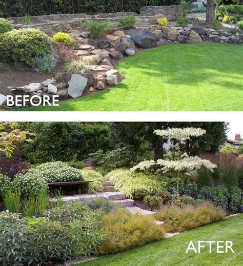 The two most often go hand in hand. How to create a beautiful hillside garden | Sloped garden ...